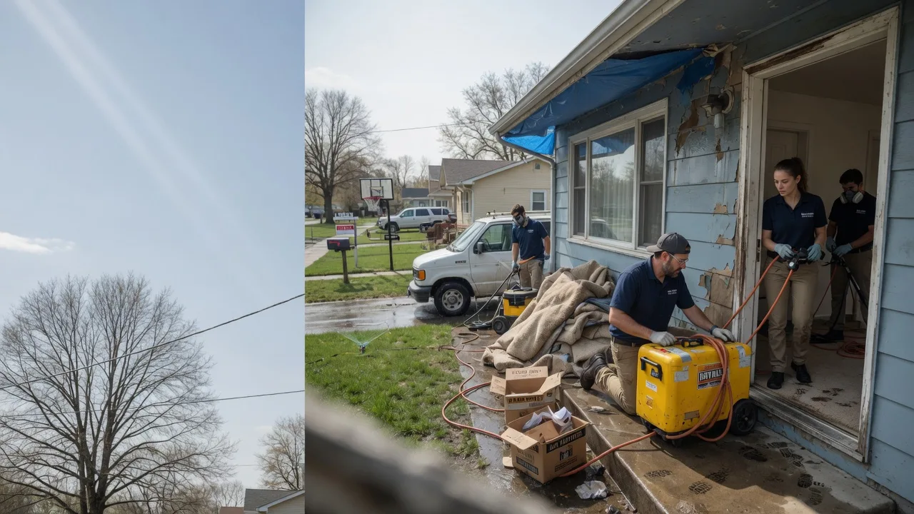 Basement Flood Cleanup in Napoleon, MI near me